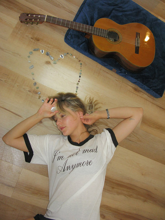 I'm Not Mad Anymore Ringer Tee