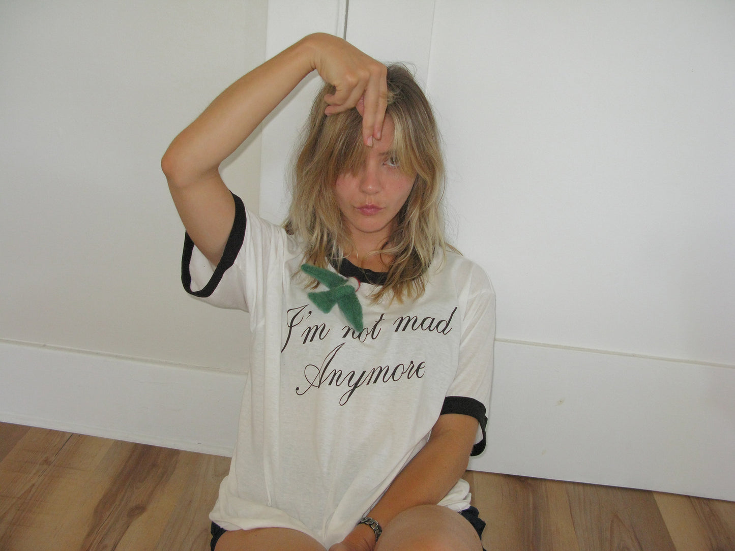 I'm Not Mad Anymore Ringer Tee